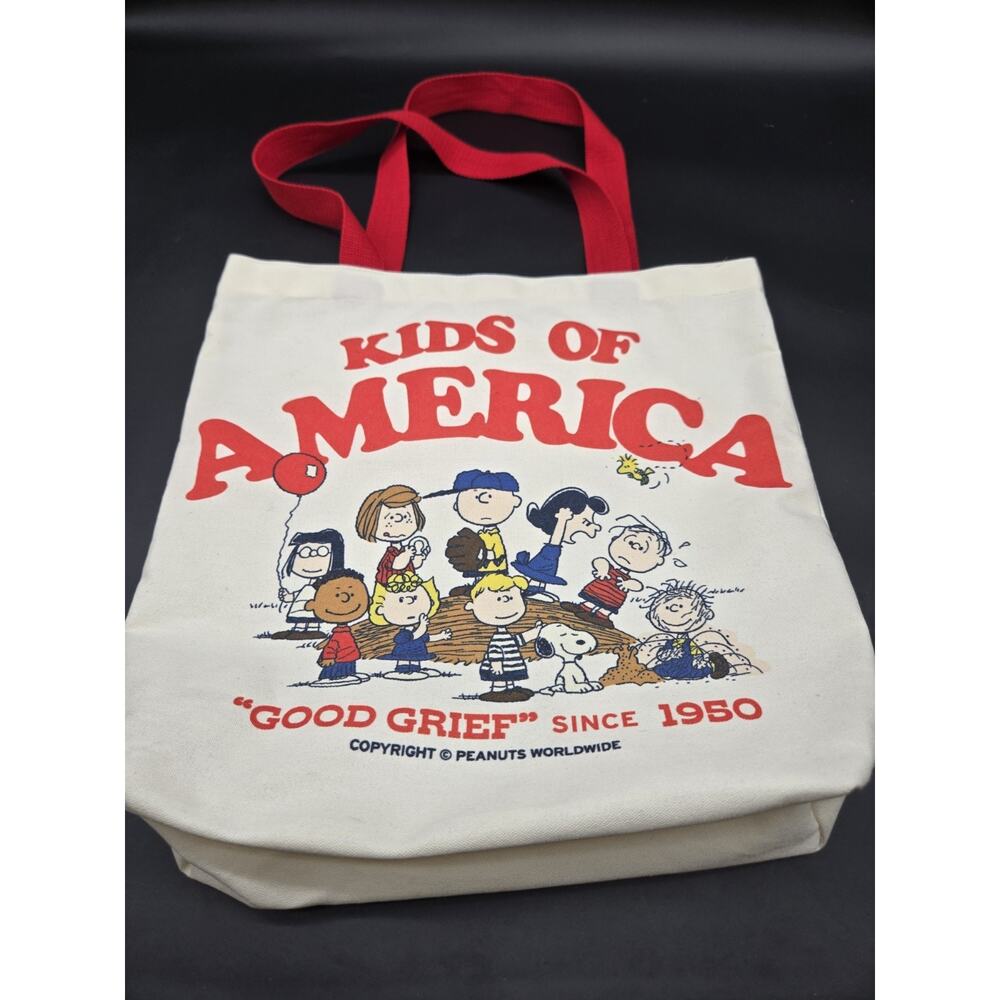 Peanuts Snoopy canvas Tote - Picture 5 of 7